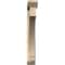 Ekena Millwork Imperial Slat Rough Sawn Bracket w/ Offset Brace, Douglas Fir, 6"W x 44"D x 44"H BKT0604X44X44IMP06RDF - alternate 2
